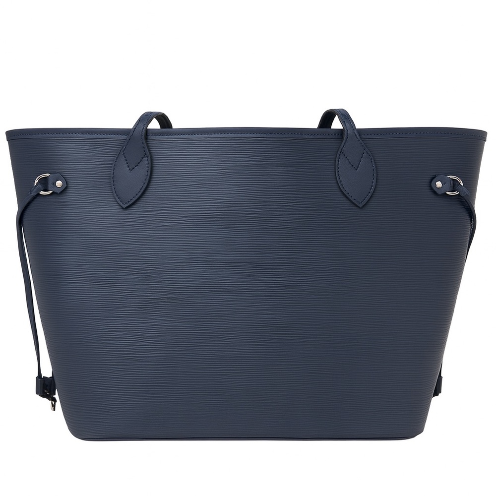 Louis Vuitton Neverfull MM in Indigo Epi Leather w/Zip Pouch - Rare Collectable - Picture 9 of 10